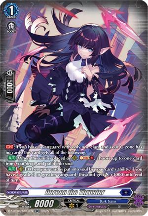 Doreen the Thruster (SR) - DZ-BT06/SR13EN - Silver Rare