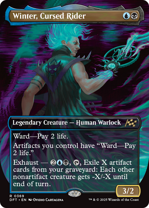 Winter, Cursed Rider - Borderless (DFT)