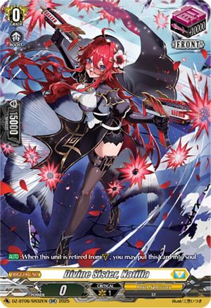 Divine Sister, Natilla (SR) - DZ-BT06/SR32EN - Silver Rare