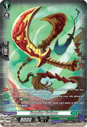 Dancing Cutlass (SR) - DZ-BT06/SR37EN - Silver Rare