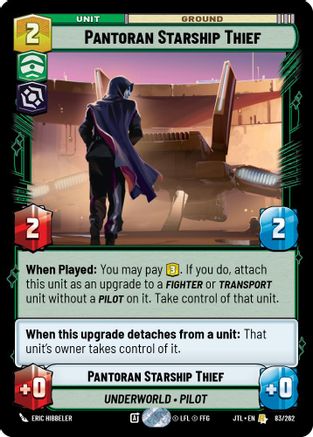 Pantoran Starship Thief - 083/262 - Rare