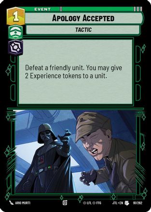 Apology Accepted - 091/262 - Uncommon