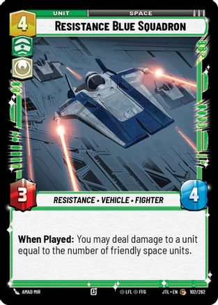 Resistance Blue Squadron - 102/262 - Common