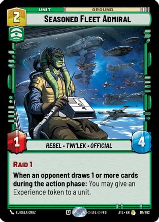 Seasoned Fleet Admiral - 111/262 - Rare