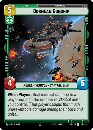 Dornean Gunship - 116/262 - Uncommon