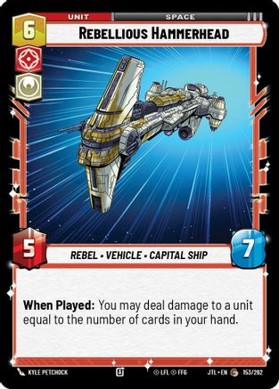 Rebellious Hammerhead - 153/262 - Common