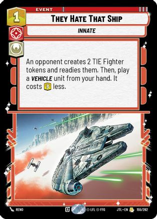 They Hate That Ship - 155/262 - Rare
