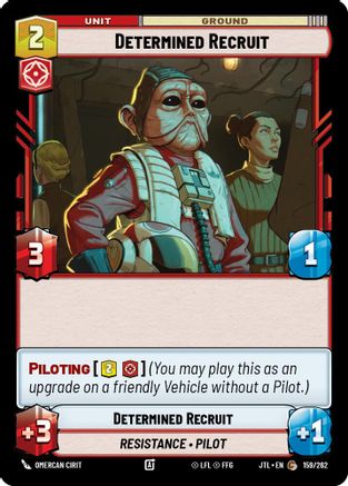 Determined Recruit - 159/262 - Common