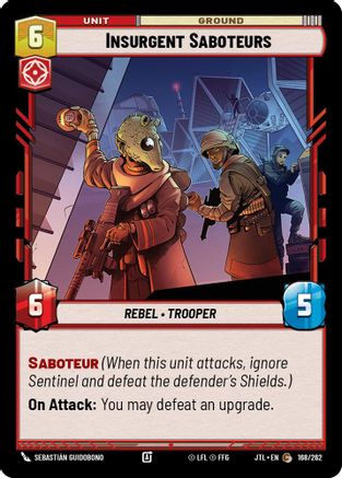 Insurgent Saboteurs - 168/262 - Common