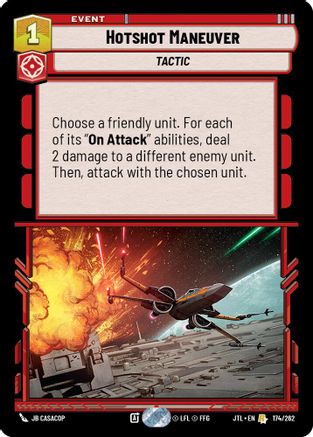 Hotshot Maneuver - 174/262 - Rare