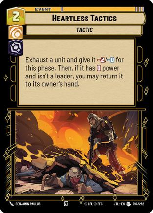 Heartless Tactics - 194/262 - Uncommon