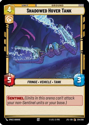 Shadowed Hover Tank - 224/262 - Common