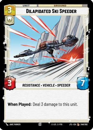 Dilapidated Ski Speeder - 248/262 - Common