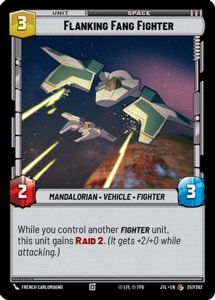 Flanking Fang Fighter - 257/262 - Common