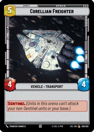 Corellian Freighter - 258/262 - Common