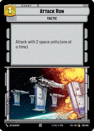 Attack Run - 261/262 - Common