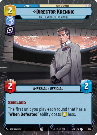 Director Krennic - On the Verge of Greatness (Hyperspace) - 294 - Uncommon