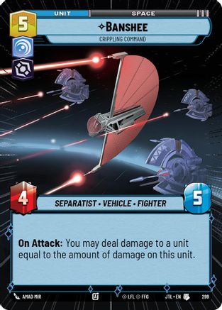 Banshee - Crippling Command (Hyperspace) - 299 - Uncommon