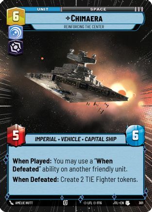 Chimaera - Reinforcing the Center (Hyperspace) - 301 - Uncommon