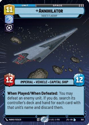 Annihilator - Tagge's Flagship (Hyperspace) - 303 - Legendary