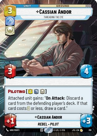 Cassian Andor - Threading the Eye (Hyperspace) - 310 - Rare