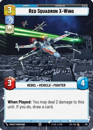 Red Squadron X-Wing (Hyperspace) - 313 - Common