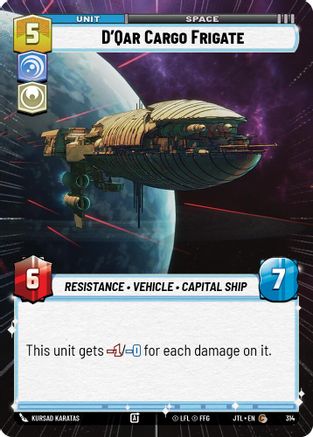 D'Qar Cargo Frigate (Hyperspace) - 314 - Common