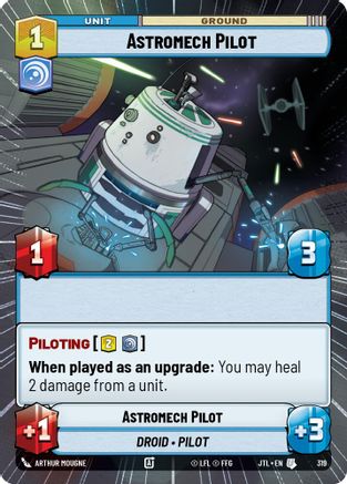 Astromech Pilot (Hyperspace) - 319 - Uncommon
