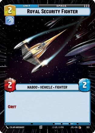 Royal Security Fighter (Hyperspace) - 323 - Common