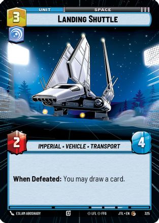 Landing Shuttle (Hyperspace) - 325 - Common