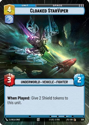 Cloaked StarViper (Hyperspace) - 329 - Common