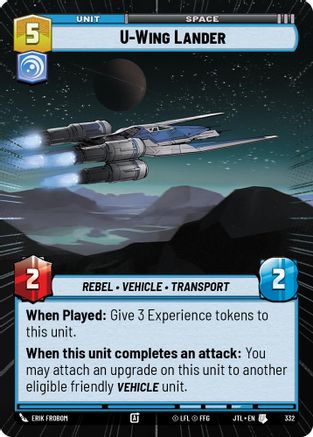 U-Wing Lander (Hyperspace) - 332 - Uncommon