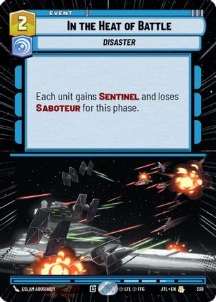In the Heat of Battle (Hyperspace) - 339 - Rare