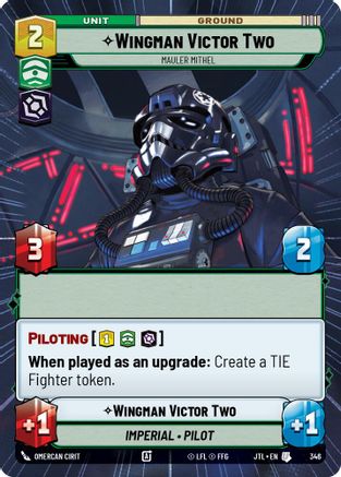 Wingman Victor Two - Mauler Mithel (Hyperspace) - 346 - Uncommon