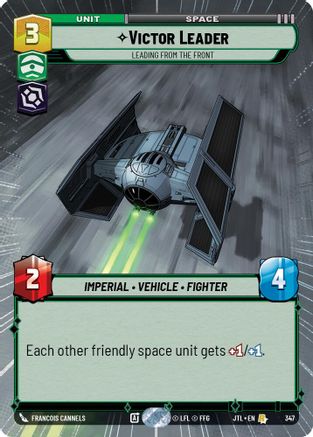 Victor Leader - Leading from the Front (Hyperspace) - 347 - Rare