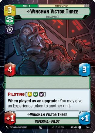 Wingman Victor Three - Backstabber (Hyperspace) - 348 - Uncommon