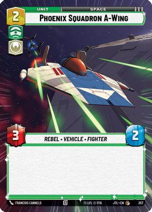 Phoenix Squadron A-Wing (Hyperspace) - 357 - Common