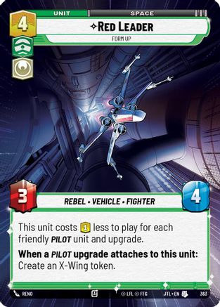 Red Leader - Form Up (Hyperspace) - 363 - Uncommon