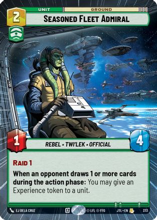 Seasoned Fleet Admiral (Hyperspace) - 373 - Rare