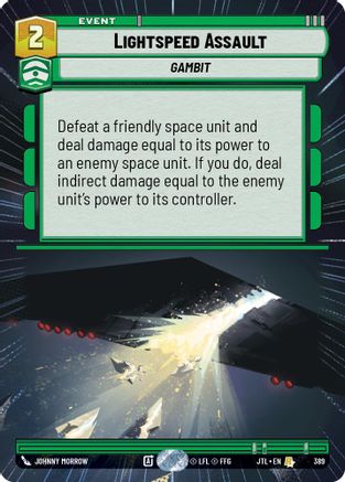 Lightspeed Assault (Hyperspace) - 389 - Rare
