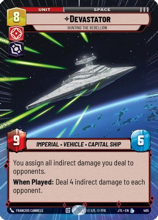 Devastator - Hunting the Rebellion (Hyperspace) - 405 - Legendary
