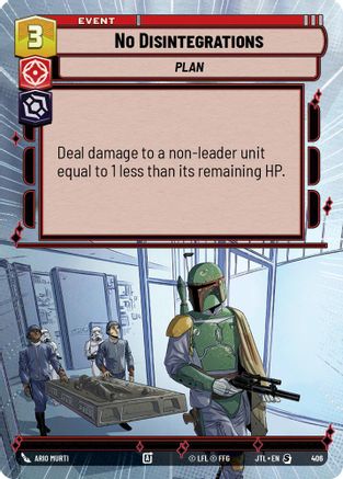 No Disintegrations (Hyperspace) - 406 - Special