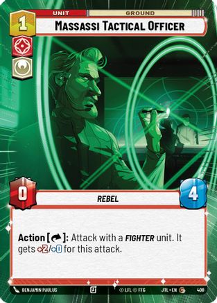 Massassi Tactical Officer (Hyperspace) - 408 - Common