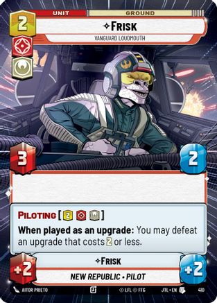 Frisk - Vanguard Loudmouth (Hyperspace) - 410 - Uncommon