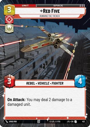 Red Five - Running the Trench (Hyperspace) - 413 - Uncommon