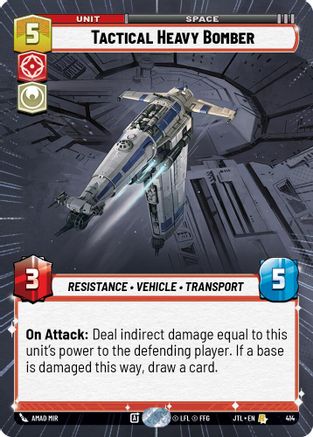 Tactical Heavy Bomber (Hyperspace) - 414 - Rare