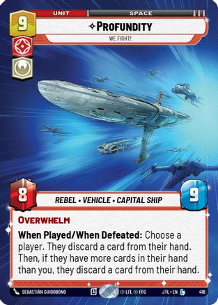 Profundity - We Fight! (Hyperspace) - 416 - Legendary