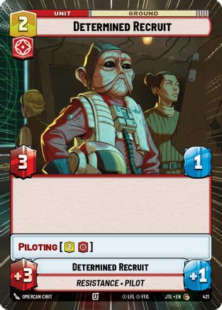 Determined Recruit (Hyperspace) - 421 - Common