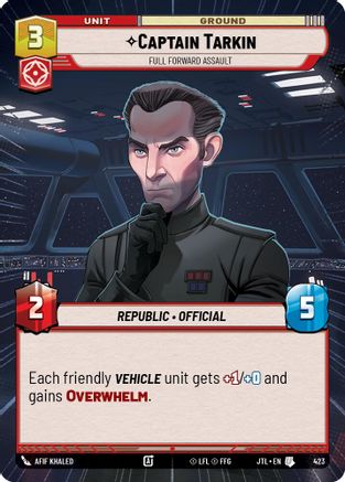 Captain Tarkin - Full Forward Assault (Hyperspace) - 423 - Uncommon