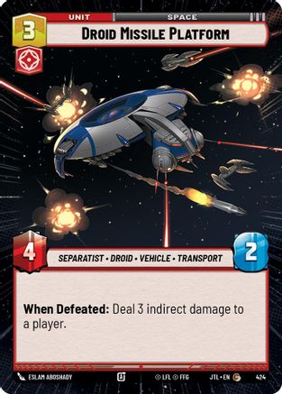 Droid Missile Platform (Hyperspace) - 424 - Common